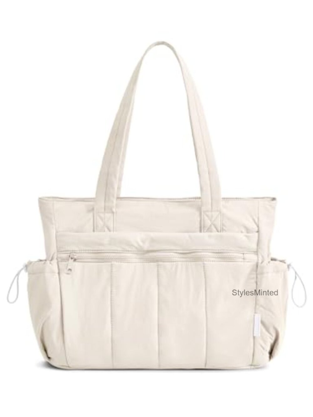 Quilted Puffer Tote Bag for Women Lightweight Large Shoulder Handbags Travel